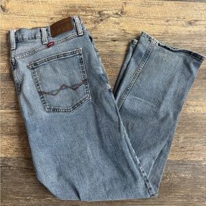 Wrangler Blue Straight Jeans Timeless Fit 34/34